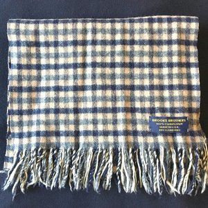 *SOLD* Brooks Brothers 100% Camel Hair 60" Scarf w/ flaw